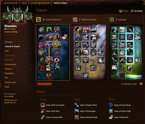 Bm hunter pvp talents - General Stat Priority for Beast Mastery Hunter with our Build is: Agility. Mastery = Critical Strike = Haste. Versatility. Agility is your primary stat, meaning that Itemlevel is superior in most cases. Higher Itemlevel will also increase your Stamina and Armor that you gain. Critical Strike increases the chance for your abilities and spells to ...